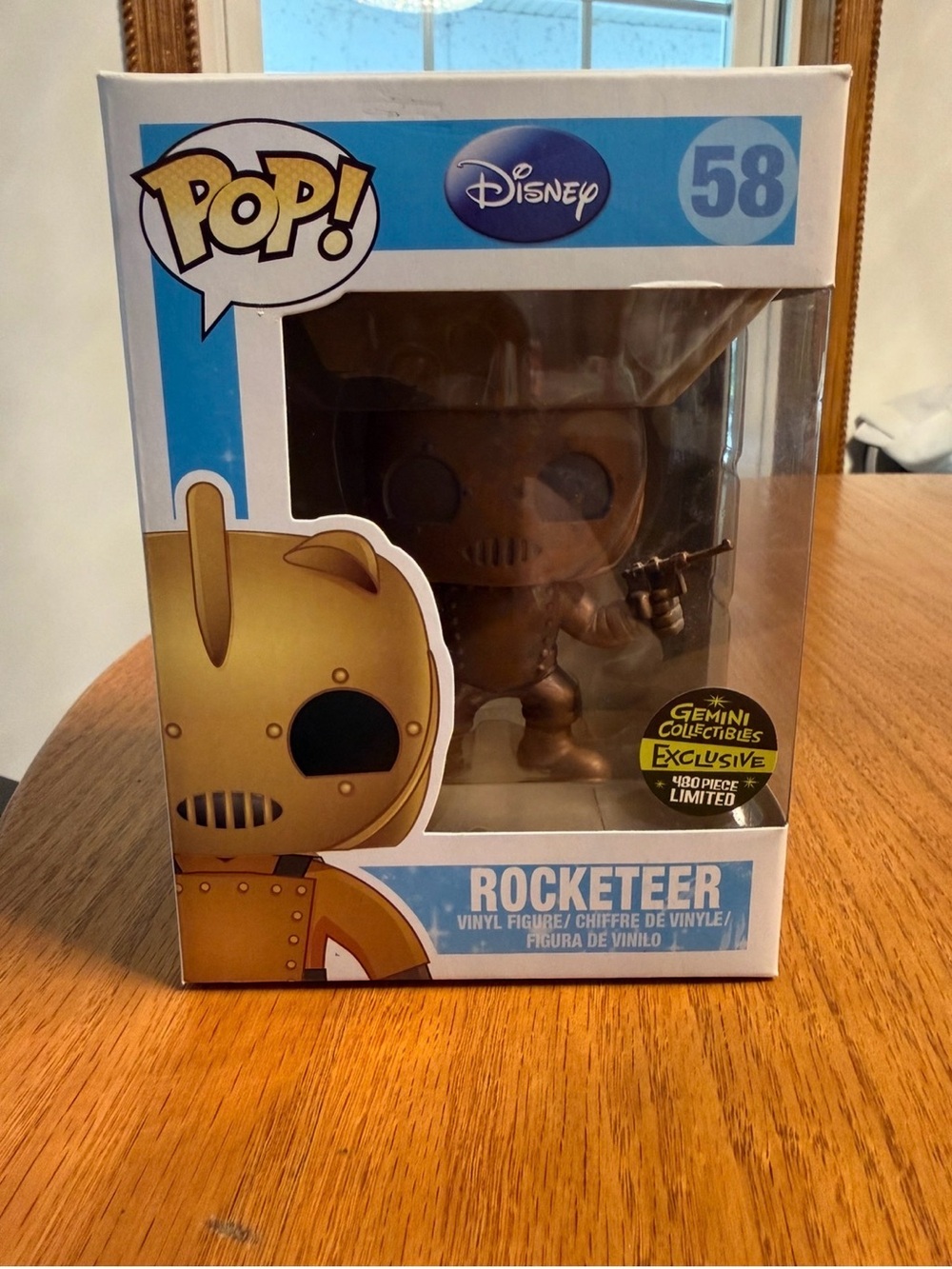 Disney Bronze Rocketeer Funko Pop! Vinyl Figure #58